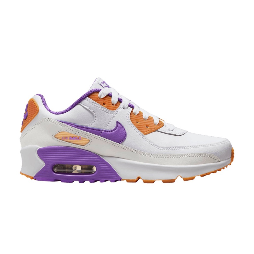 Nike Air Max 90 LTR
Big Kids' Shoes
White/Phantom/Citron Tint/ Action Grape - Picture 2 of 16